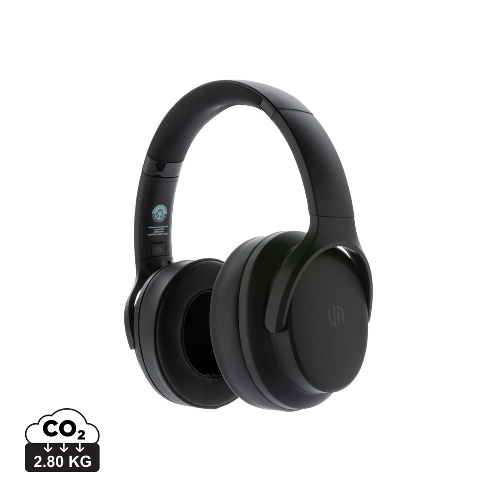 Palo Alto RCS rplastic headphone, black - Urban Vitamin